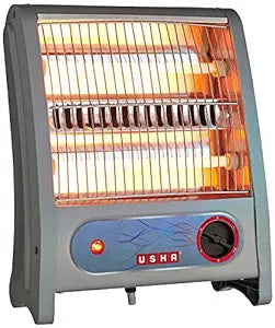 USHA Quartz Room Heater with Overheating Protection (3002, Ivory, 800 Watts)