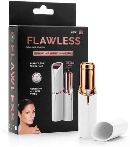 Flawless Facial Hair Remover Machine For Men & Women - Face, Chin, Cheek, Eyebrow, Upper Lip Hair Remover, USB RECHARGEABLE Epilator Machine for Women (Facial Shaper Epilator)