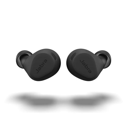 Jabra Elite 8 Active Wireless in-Ear Bluetooth Earbuds with Adaptive Hybrid Active Noise Cancellation and 6 Built-in Microphones, Water and Sweat Resistant - Black