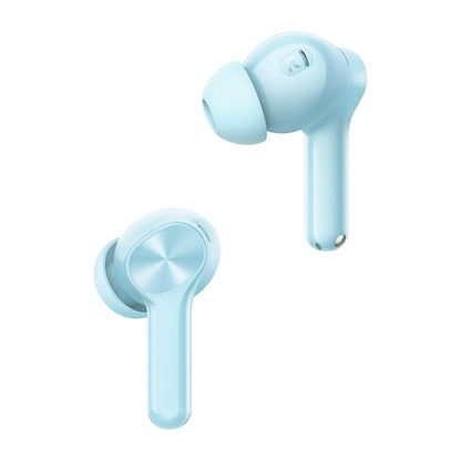 Realme Buds T200x True Wireless Earbuds with 12.4mm Dynamic Bass Drivers, 25 dB ANC, Quad Mic, 45ms Latency, Upto 48 Hrs Playback, Fast ChargeIP55 Rated, BT 5.4 (Frost Blue)
