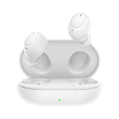 OPPO Enco Buds Bluetooth True Wireless in Ear Earbuds(TWS) with Mic, 24H Battery Life, Supports Dolby Atmos Noise Cancellation During Calls, IP54 Dust & Water Resistant,(White, True Wireless)