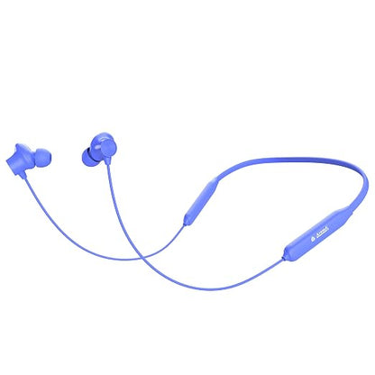 AROMA NB120 Ace Upto 50 Hours* Playtime, Fast Charging, Dual Pairing BT Neckband Bluetooth