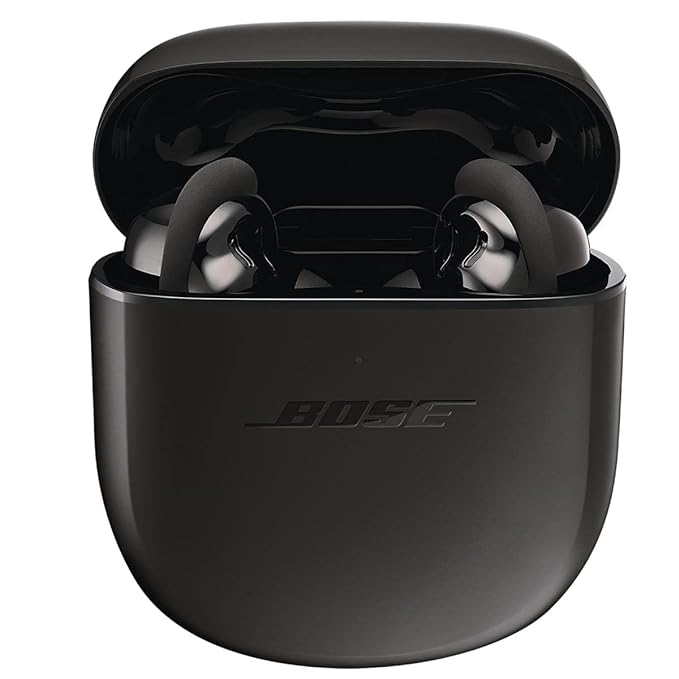 Bose New QuietComfort Earbuds II, Wireless, Bluetooth, World’s Best Noise Cancelling in-Ear Headphones with Personalized Noise Cancellation & Sound, Triple Black