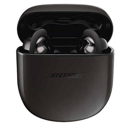 Bose New QuietComfort Earbuds II, Wireless, Bluetooth, World’s Best Noise Cancelling in-Ear Headphones with Personalized Noise Cancellation & Sound, Triple Black