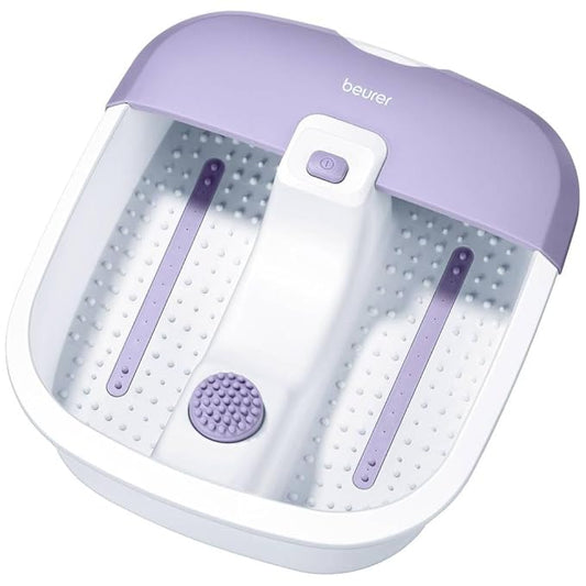Beurer Battery Powered Spa Foot Massager for Foot, Purple