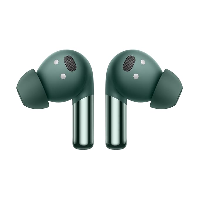 OnePlus Buds Pro 2 Bluetooth TWS in Ear Earbuds, Spatial Audio Dynamic Head Tracking,co-Created with Dynaudio,Upto 48dB Adaptive Noise Cancellation,Upto 40Hrs Battery[Green]