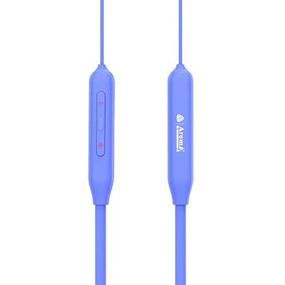 AROMA NB120 Ace Upto 50 Hours* Playtime, Fast Charging, Dual Pairing BT Neckband Bluetooth