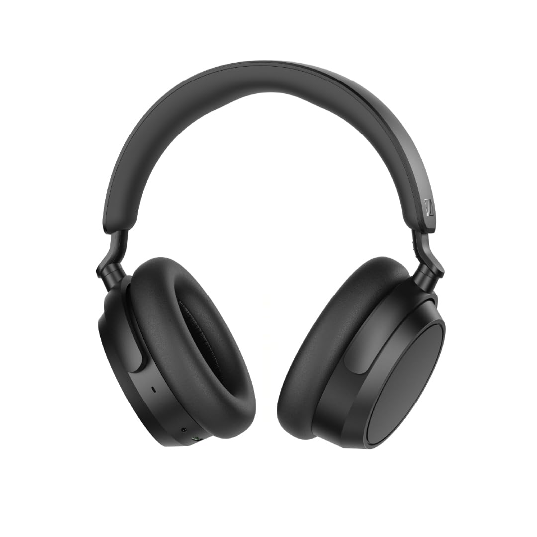 Sennheiser Accentum Plus Wireless Bluetooth Over Ear Headphones-Designed in Germany with Quick-Charge,50H Battery(with ANC),Adaptive Hybrid ANC,Sound Personalization and 2 Yr Warranty