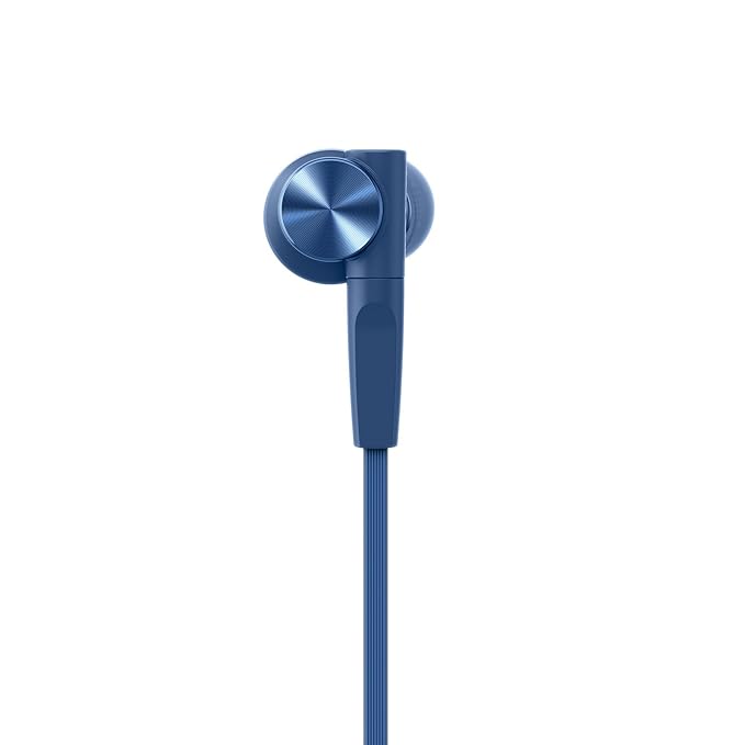 Sony Premium MDR-XB55AP in-Ear Extra Bass Wired Headphones with Mic (Blue)