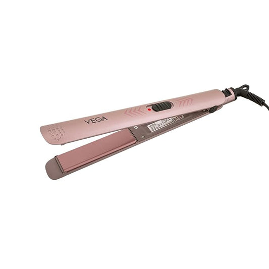 VEGA VHSH-28 K-Shine Hair Straightener with Keratin Infused Plates (Ananya Panday Signature Collection), Black