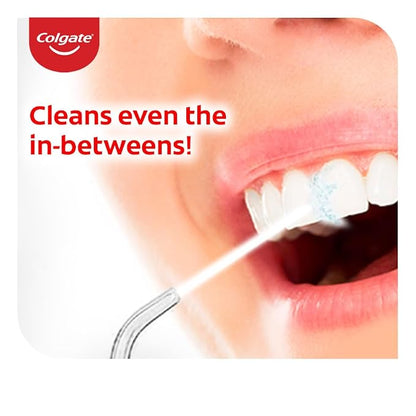 Colgate Blast Cordless Water flosser (Teal) | Blast Away Plaque Between Teeth & Gums | Helps to Promote Gum Health (1 water flosser, 2 nozzles, 1 USB charging cord)