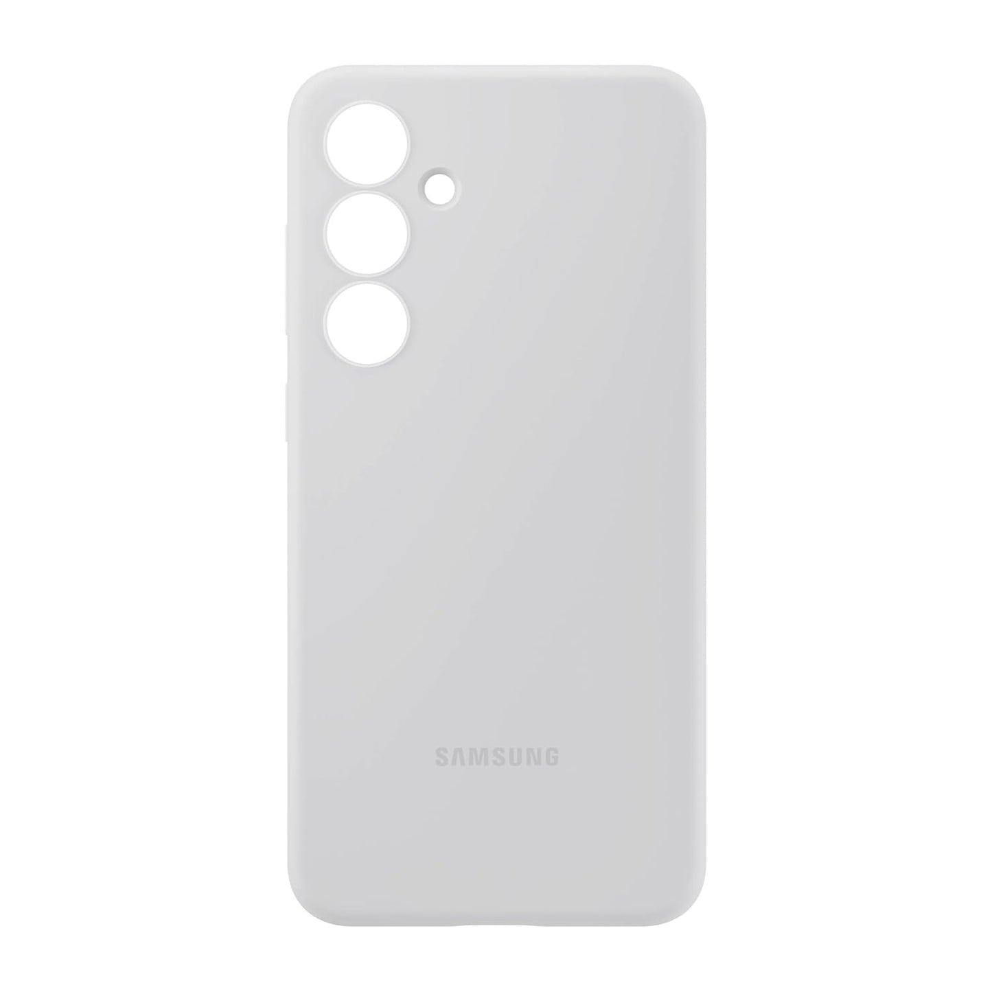 Samsung Galaxy S24 FE Silicone Phone Case, Protective Cover with Color Variety, Smooth Grip, Soft and Sleek Design, Seamless Fit, US Version, Gray