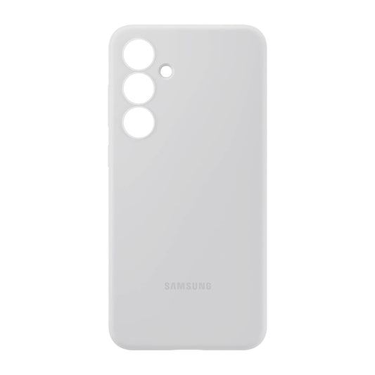 Samsung Galaxy S24 FE Silicone Phone Case, Protective Cover with Color Variety, Smooth Grip, Soft and Sleek Design, Seamless Fit, US Version, Gray