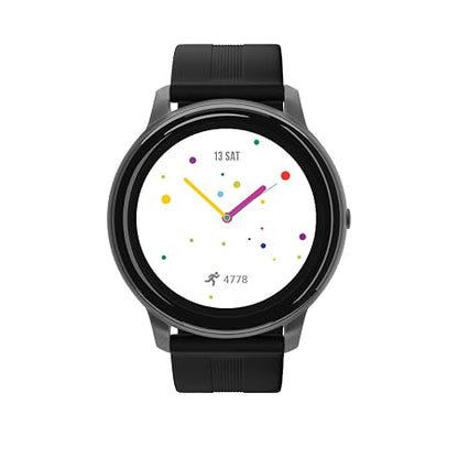 SYSKA SW200 Smart Watch 100+ Cloud & Customizable Watch Faces | Smart Notifications for Calls, SMS, Whatsapp|Battery Runtime-Upto 10 Days (Ocean Green)