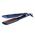 Morphy Richards Keraflow HS4501 Keratin Wide Plate Digital Hair Straightener | Floating Keratin Ceramic Plates | 9 Temp Settings | 2-Yr Warranty By Brand | Blue & Rose Gold