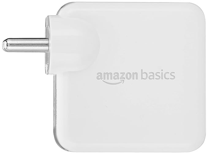 Amazon Basics 30W Type-C Charger|Fast Charging Adapter,White,Compatible with iPhone 14/13/12/11,Google Pixel Fold/7/7A/7 Pro/Pixel 6/Pixel 6A/Pixel 6 Pro&Other Phones