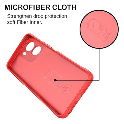 Amazon Brand- Solimo Basic Case for Vivo V29e 5G (Silicone_Red)