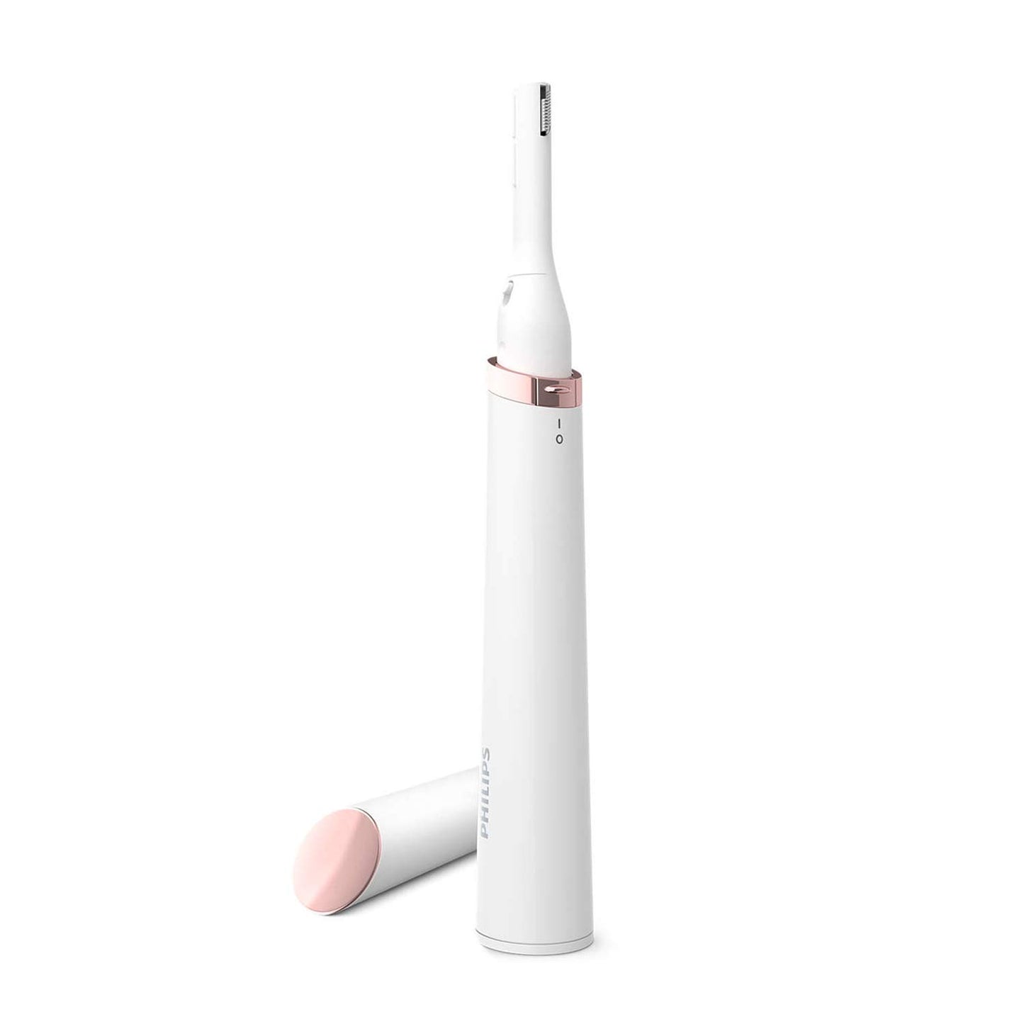 Philips Touch-up Women’s Eyebrow & Facial Hair Trimmer | Portable Precision Groomer | Gentle Hair Remover for Eyebrows, Upper Lip, Chin & Sidelocks | HP6388,White