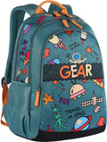 Gear Medium 23 L Backpack Cartoon Space 17" (Green)