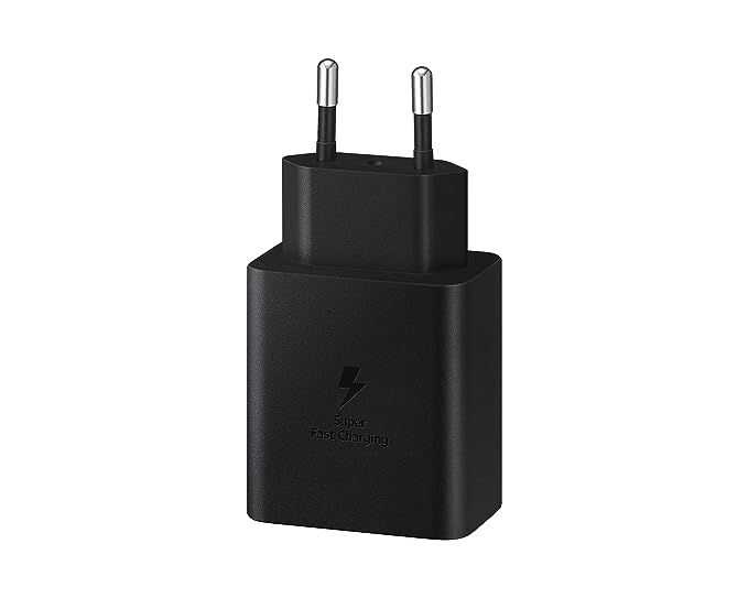 Samsung Original 45W Power Adapter with Type C to C Cable, Compatible with Smartphone, Black