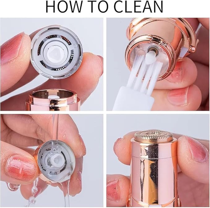Flawless Facial Hair Remover Machine For Men & Women - Face, Chin, Cheek, Eyebrow, Upper Lip Hair Remover, USB RECHARGEABLE Epilator Machine for Women (Facial Shaper Epilator)