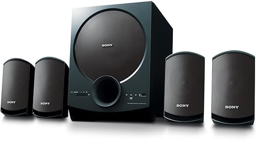Sony SA-D40 4.1 Channel Multimedia Speaker System with Bluetooth (Black)