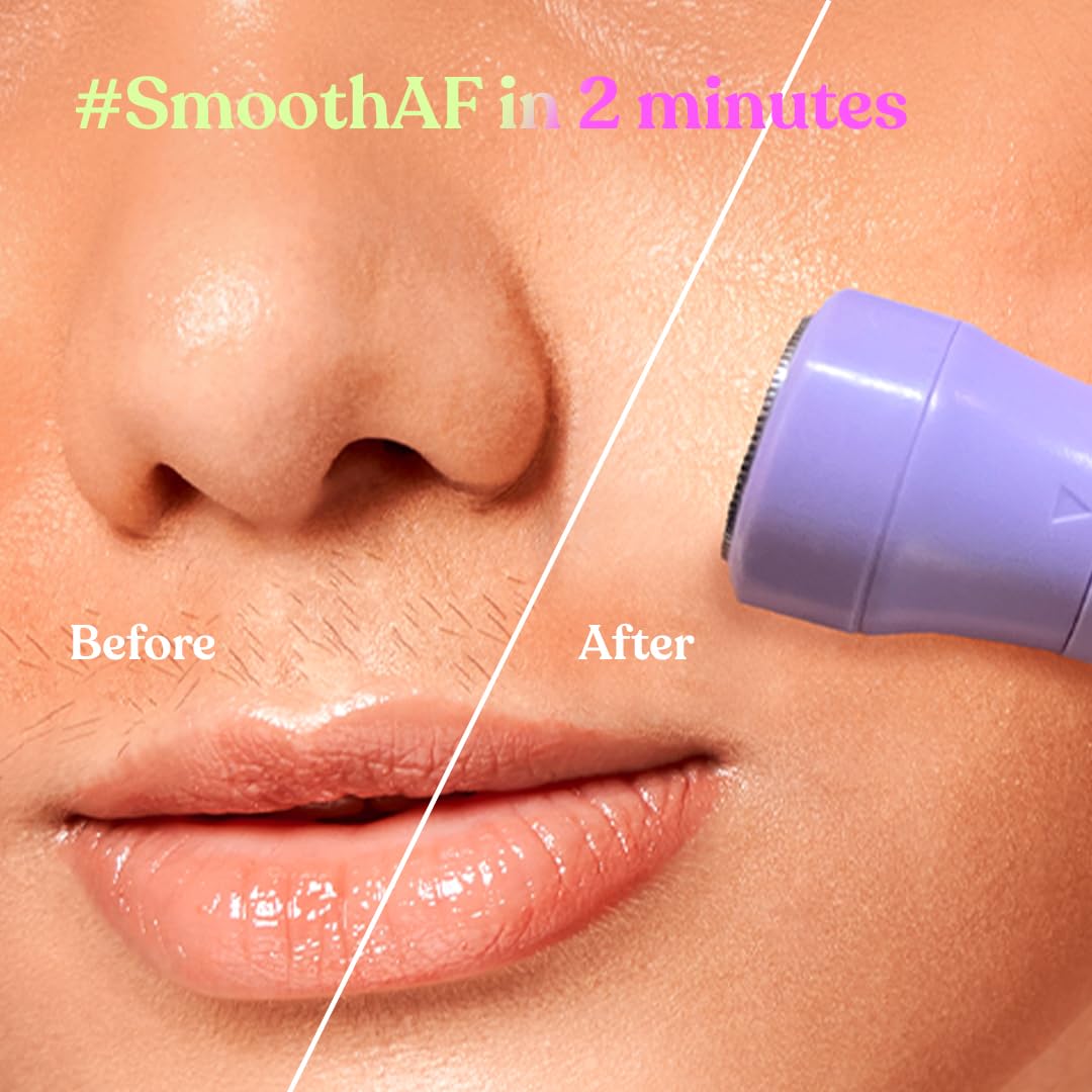 Bombae 4 In 1 Face & Eyebrow |Trimmer For Women All In One|Eyebrow Trimmer|Facial Hair Removal Machine |Women Trimmer | 90 Min Runtime | C Type Charging | For Eyebrows, Upperlips, Sideburns, Chin, Peach Fuzz