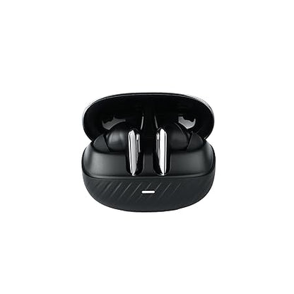 HP H250 Wireless Earbuds; Upto 80 Hours Playtime; Fast Charge; Water Resistant; Compatible with Tablets, Smartphones, PCs, and Other Devices with Bluetooth, 1 Year Warranty, Black (AB3D8AA)