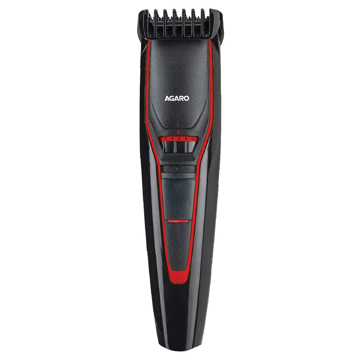 AGARO MT 6001 Beard Trimmer for Men, 90min Runtime, USB Charging, Fast Charge, 20 Length Setting, Rechargeable Battery