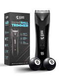 Beardo incrediBALL Trimmer for Men | Ball Trimmer for Men with Skin Safe Tech | No Nicks with Ceramic Blades | Shower friendly IPX5 Water resistant | LED display, LED torch, Dock | Use as per directions | Intimate grooming tool for private parts