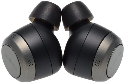 Jabra Elite 85t Bluetooth Truly Wireless in Ear Earbuds with Mic Advanced Active Noise Cancellation with Long Battery Life and Powerful Speakers - Wireless Charging Case - Titanium Black