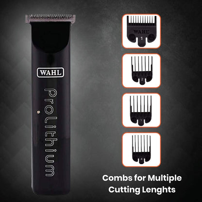 Wahl Professional 08726-224 Professional Ambassador Prolithium Series Rechargeable Clipper (Black)
