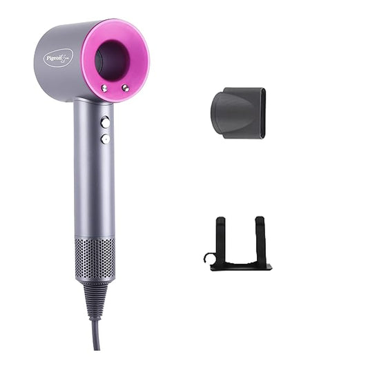 Pigeon Elegant BLDC 1600 Watts | 2 In 1 Hair Dryer| 3 Speed & 4 Temperature settings| Ionic technology for Smoother, Healthier and Shiner Hair| 360 Degree Rotating Cord| For Women| 2 Years Warranty