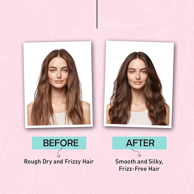 Ikonic Me 3-In-1 Express Styler Hot Air Brush For Women, 1200W Hair Dryer Brush With 1.5-Inch Ceramic Titanium Tourmaline Barrel, Blow Dryer, Hair Straightener, Volumizer Brush, Fast Drying, Frizz-Free Styling, Pink