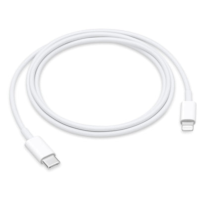 Charger & Cable Combo (Apple 20W USB-C Power Adapter for iPhone, iPad & AirPods and Apple USB-C to Lightning Cable, 1m)
