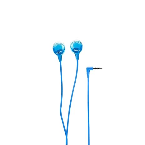 Sony MDR-EX14AP Wired in Ear Headphone with Mic (Blue)