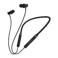 pTron Tangentbeat in Ear Bluetooth 5.0 Wireless Headphones with Mic, Deep Bass, 10mm Drivers, Clear Calls, Dual Pairing, Fast Charging, Magnetic Buds, Voice Assistant & IPX4 Wireless Neckband ( Black )