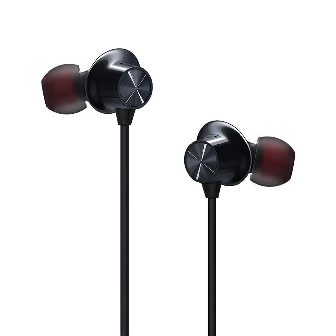 OnePlus Bullets Wireless Z in-Ear Bluetooth Earphones with Mic (Black)