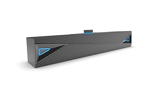 Amazon Basics X20R 20W Bluetooth Soundbar with 2000mAh Battery | 2X Bass | Up to 9hrs of Playback | Bluetooth 5.3, Aux in, USB, Micro TF Card Connectivity