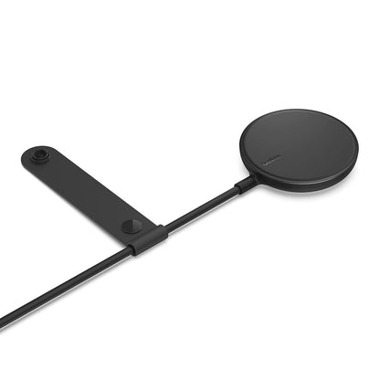 Belkin Magnetic Wireless Charger (Power Supply Included) Compatible with MagSafe with 2M (6ft) Extra-Long Cable Qi Charging Pad for iPhone 12,12 Pro,12 Pro Max & 12 Mini,Black