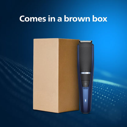 Philips India's No.1 Men's Trimmer* | Lift & Trim Technology | Skin Friendly Beard Trimmer for Men | Effortless Styling | Self-Sharpening Blades | 60 mins runtime | 3 yrs warranty* | BT3325/30