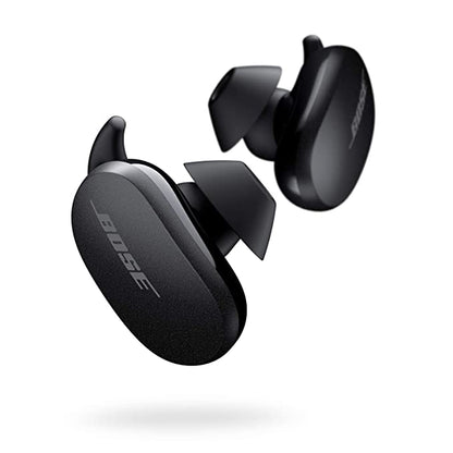 Bose Quietcomfort Noise Cancelling Bluetooth Truly Wireless in Ear Earbuds with Mic with Touch Control (Triple Black)