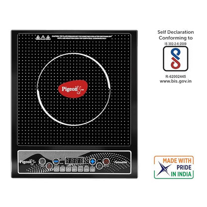 Pigeon by Stovekraft Favourite 1800-Watt Induction Cooktop, Black