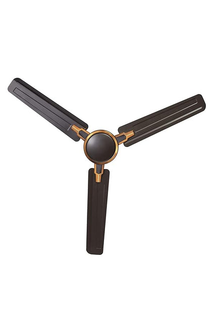 Usha Racer Chrome 1200MM Ultra High Speed 400RPM Ceiling Fan (Rich Smoke Brown) Pack of 1