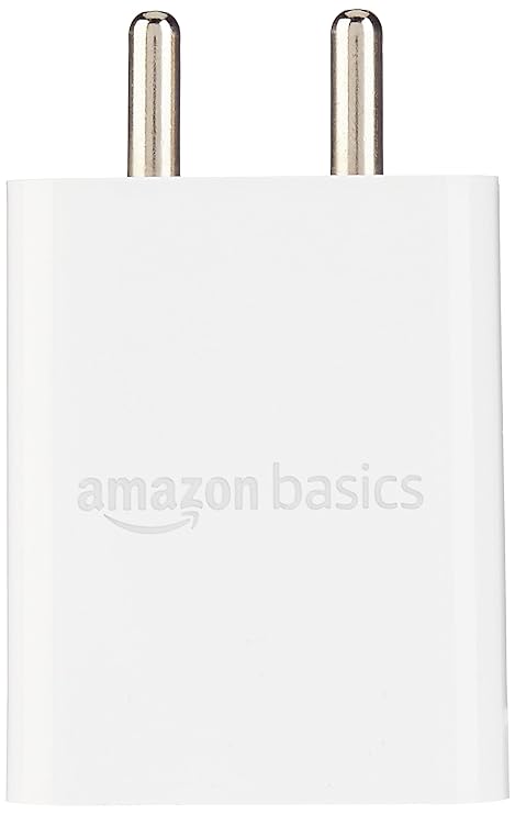 Amazon Basics 25W Compact Wall Charger | Type-C Fast Charging Adapter for Samsung, Xiaomi Phones and iPhone (White, Without Cable)