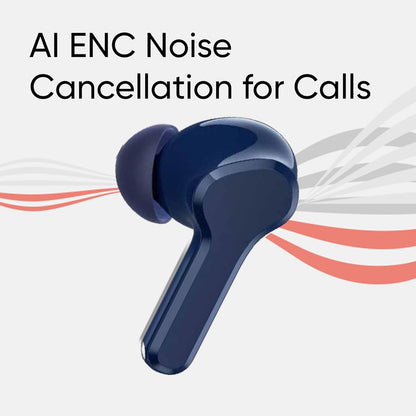 Realme Earbuds T110 with Ai Enc for Calls, Upto 38 Hours of Playback and Fast Charging Bluetooth in Ear Headset