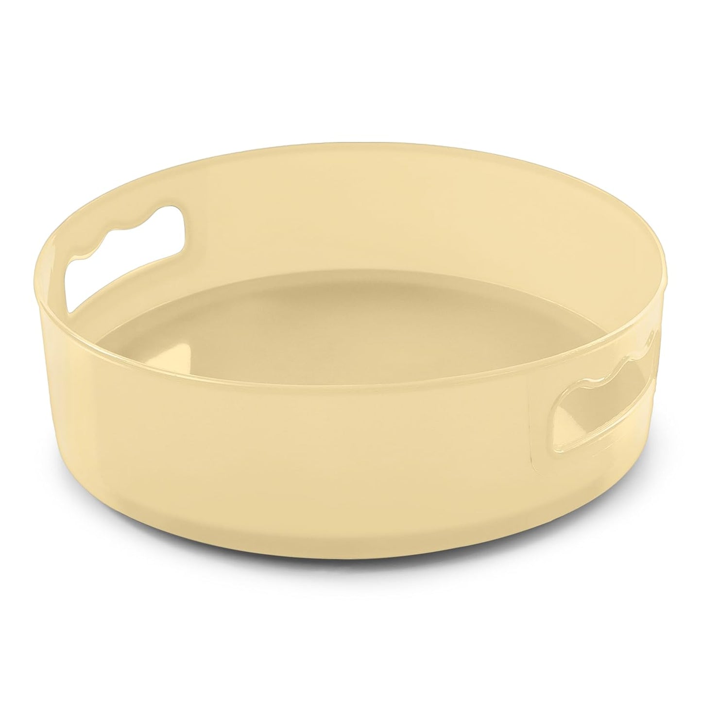 KITCHEN ESSENTIALS COMBO (Clazkit Plastic Portable Toothbrush (Pack of 2) & HomeWiz Multi-Purpose 360° Rotating Organizer Tray (Pack of 2)