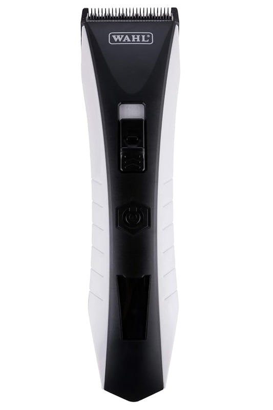 Wahl 79803-024 Performer Cordless Clipper; 1-2.8 mm cutting length; 240 min run time; Chrome Plated 4 in 1 quick snap on/off blades(Black)