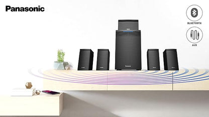 Panasonic SC-HT550GW-K 150 W Bluetooth Home Theatre (Black, 5.1 Channel)