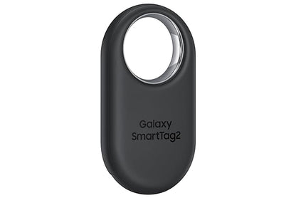 Samsung Galaxy SmartTag2 (1 Pack), Black | Bluetooth Tracker | Compass View | AR Find | IOT Control | Lost Mode